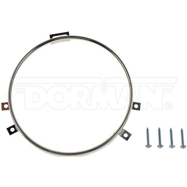 Motormite ROUND HEADLAMP RETAINING RING WITH 4 RET 42406